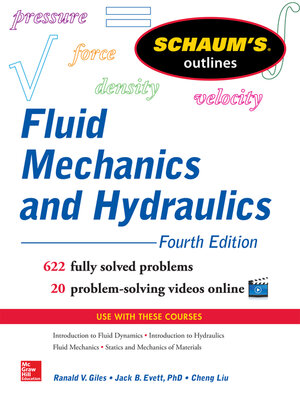 cover image of Schaum's Outline of Fluid Mechanics and Hydraulics